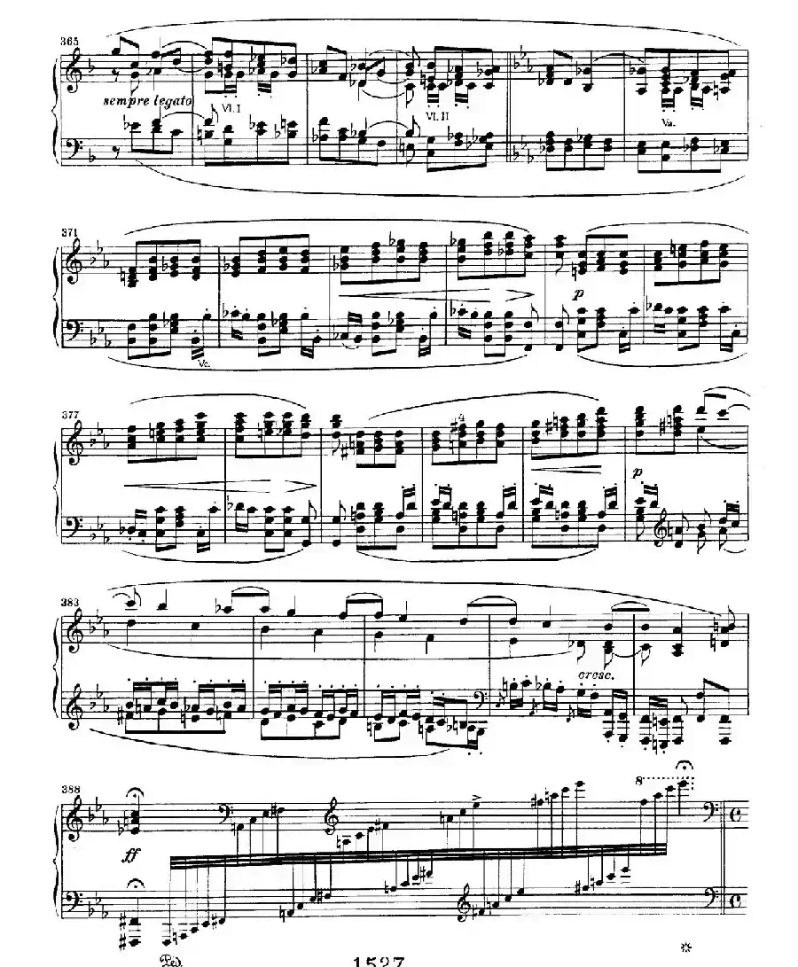 Choral Fantasia in c Minor Op.80（c小调合唱幻想曲·钢琴独奏版）