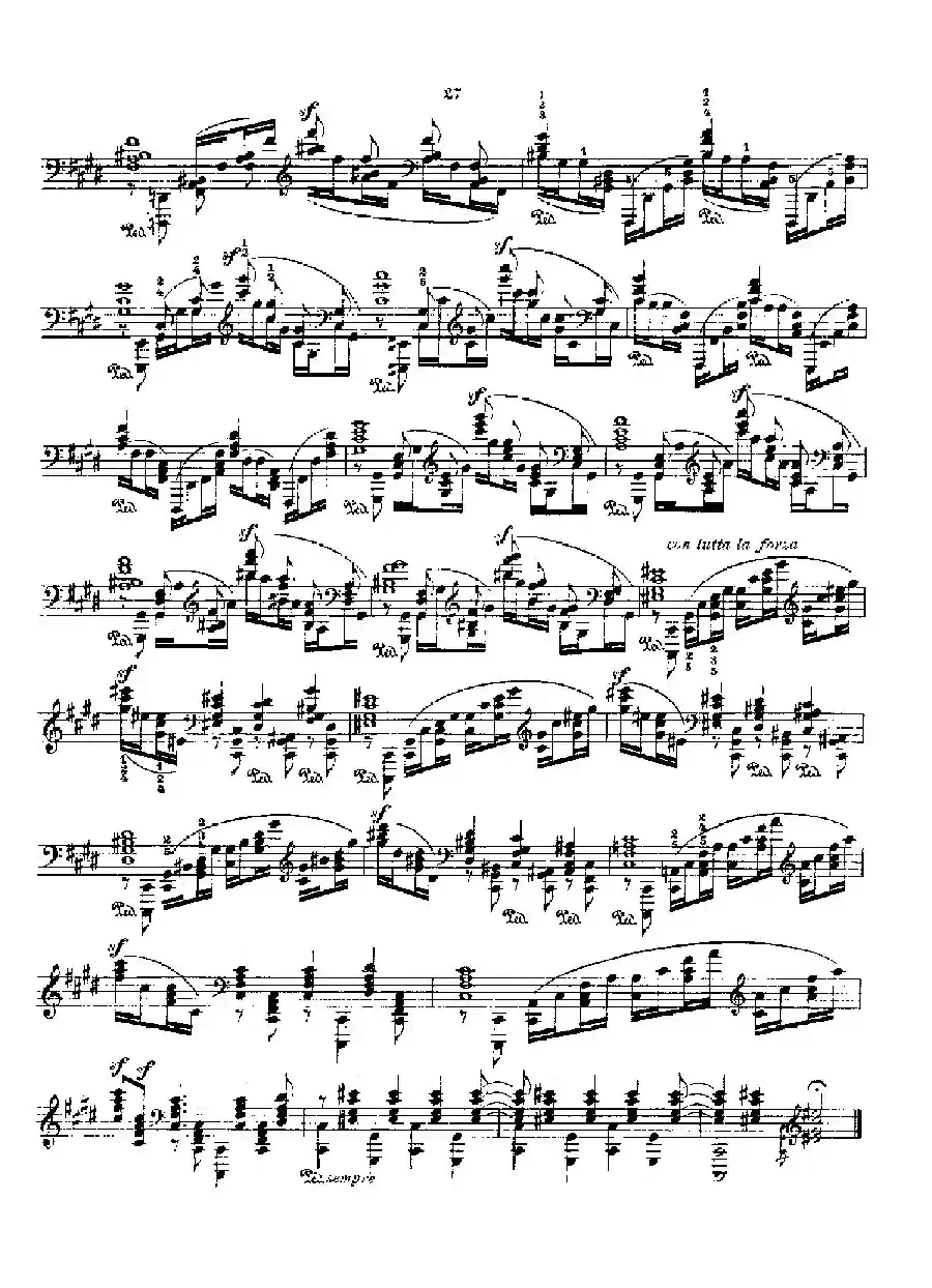 53首以肖邦练习曲为素材而作的练习曲（No.43）