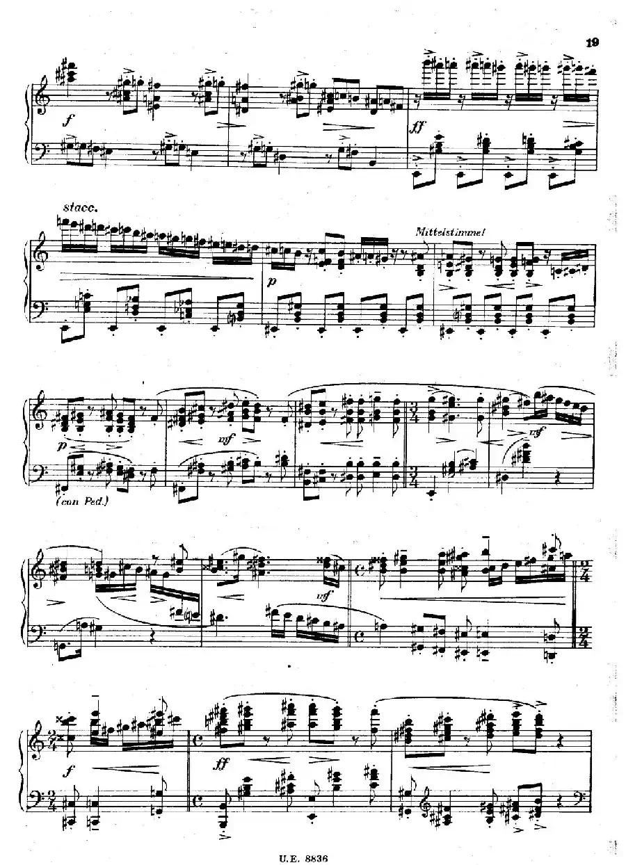 克热内克-第二钢琴奏鸣曲（Piano Sonata No.2 Op.59）