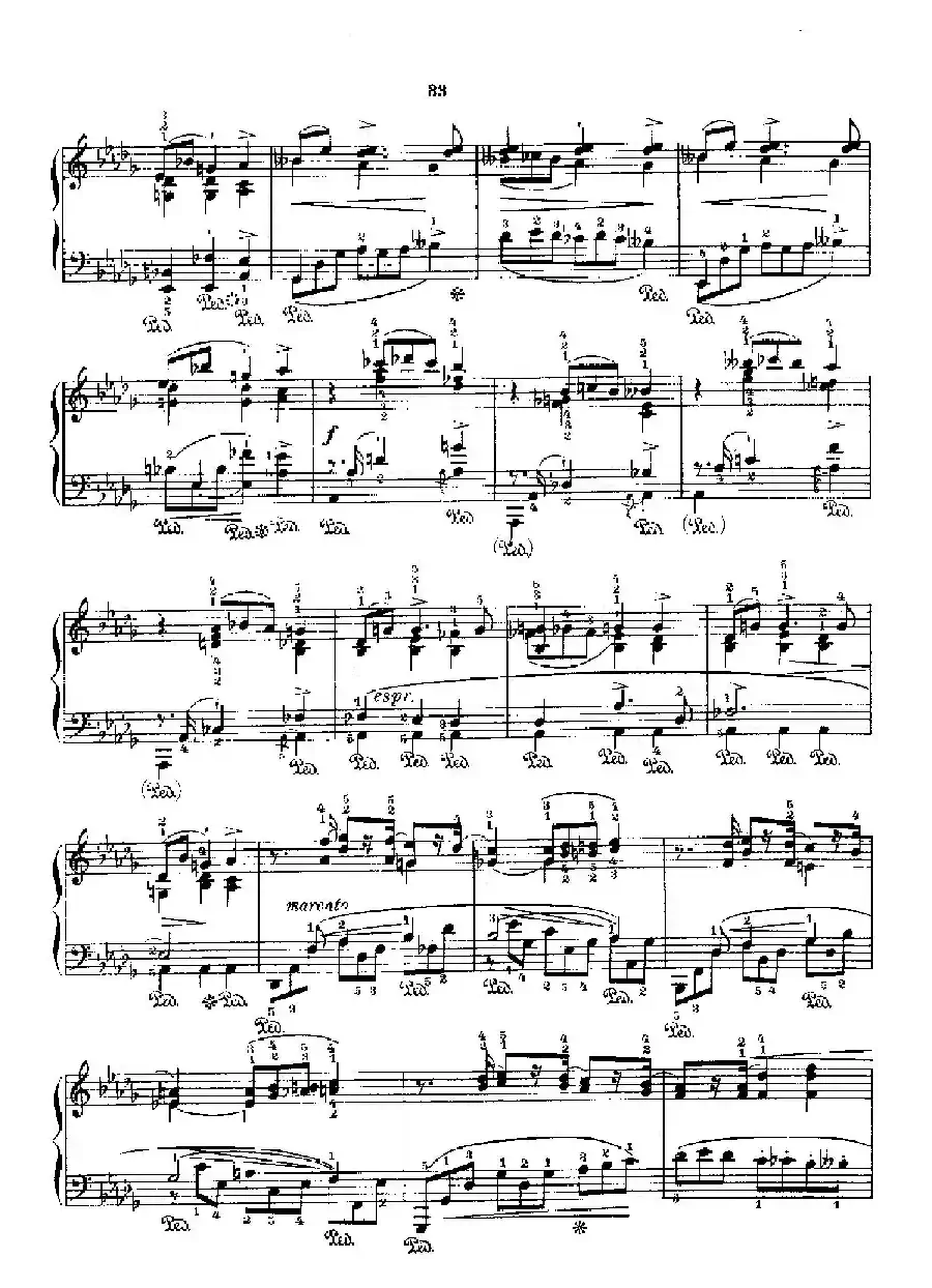 53首以肖邦练习曲为素材而作的练习曲（No.34）