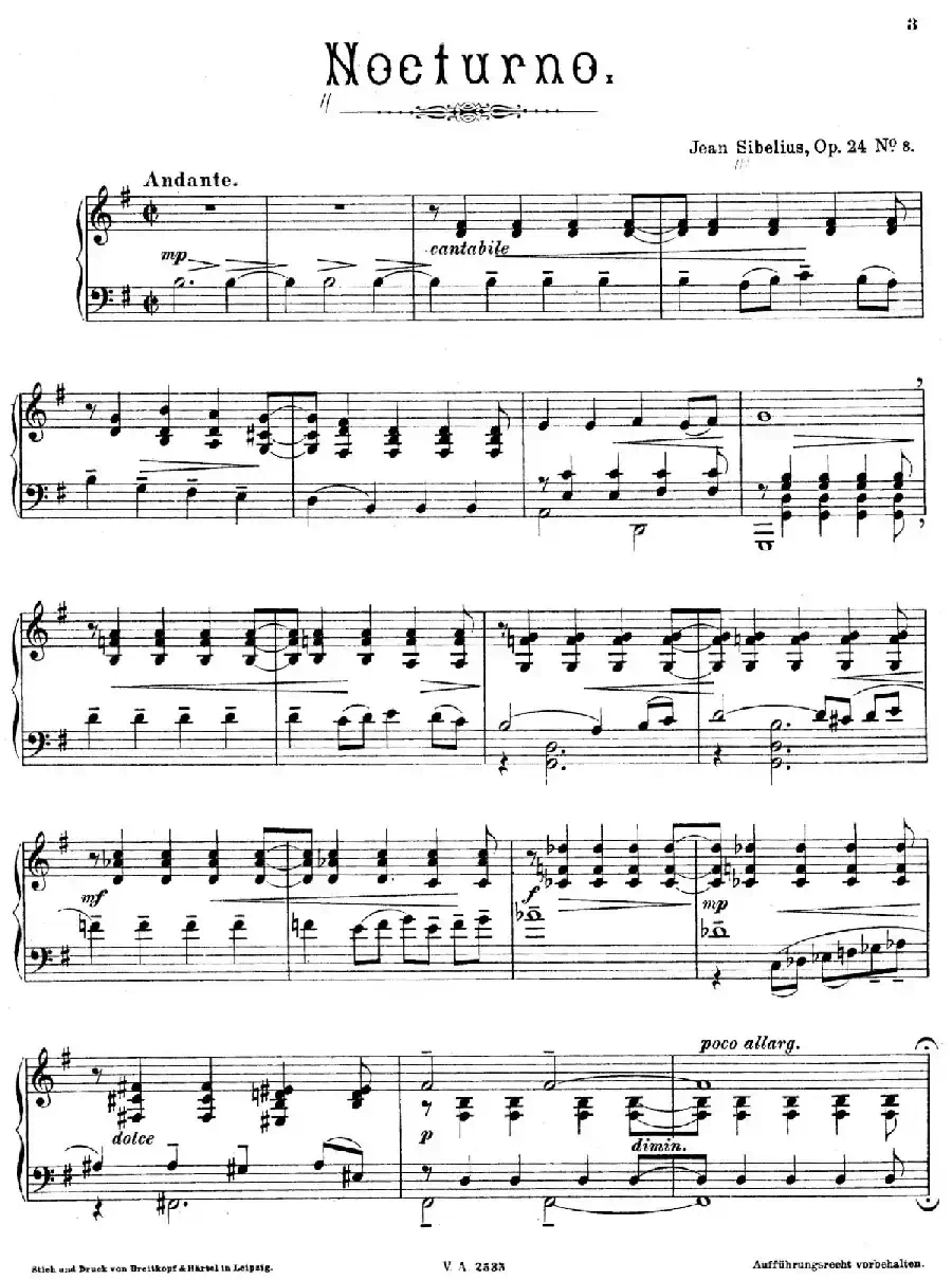 10 Pieces Op.24（10首钢琴小品 No.8）