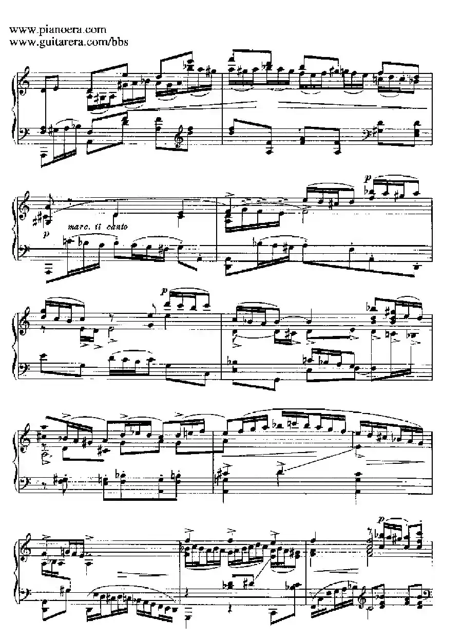 Goyescas（戈雅之画）（3. 烛光凡丹戈 El Fandango De Candil）