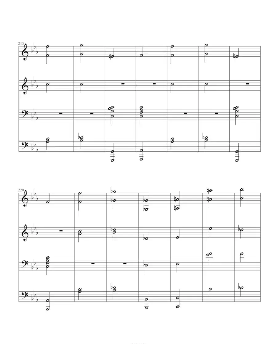 命运交响曲(四手联弹)