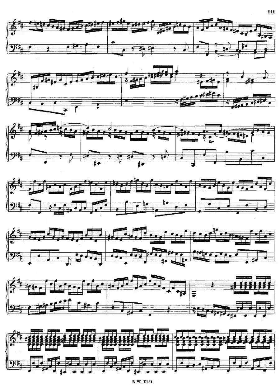 16 Concertos BWV 972-987（十六首为独奏古钢琴而作的协奏曲）（P51——60）