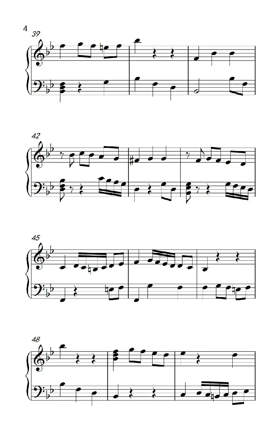 新年快乐的小乐曲