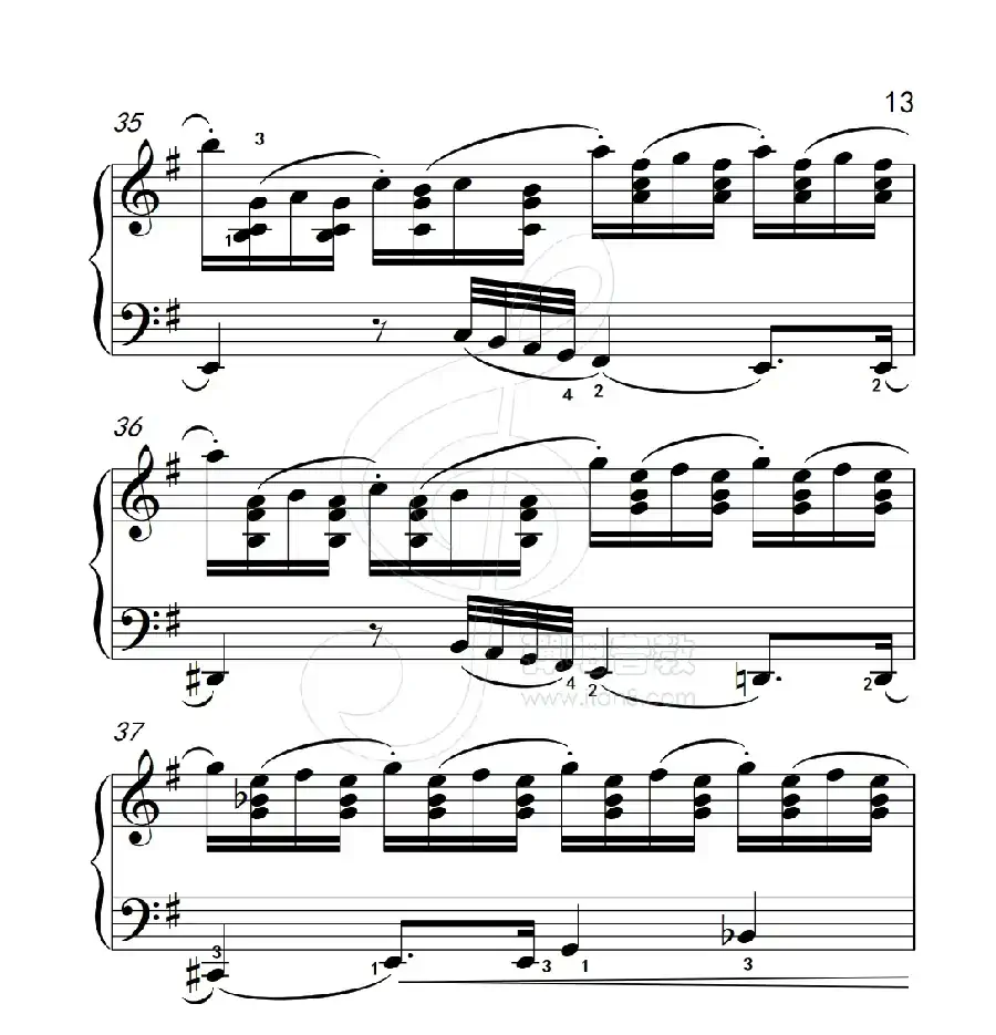 练习曲 54（克拉莫钢琴练习曲60首）