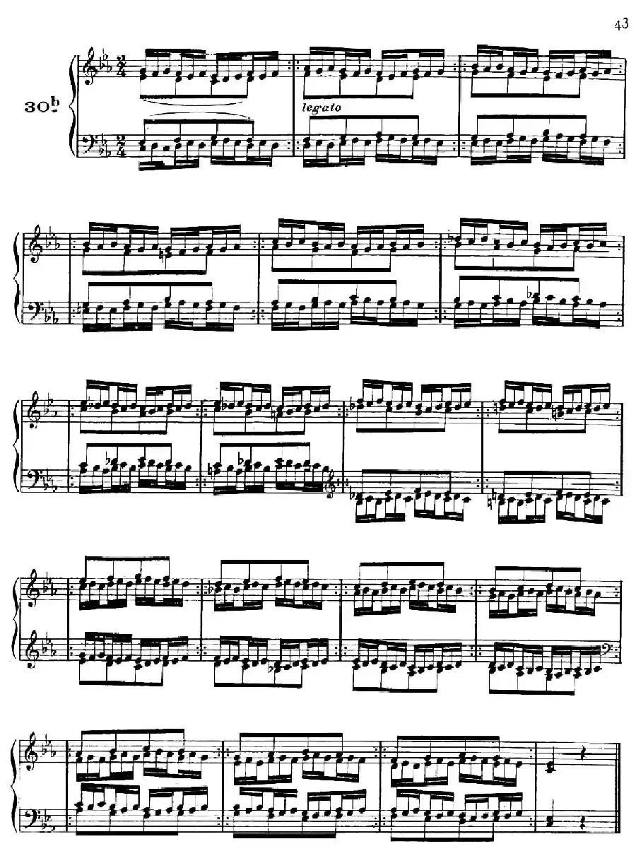 51 Exercises, WoO 6(51首钢琴练习 26—30)