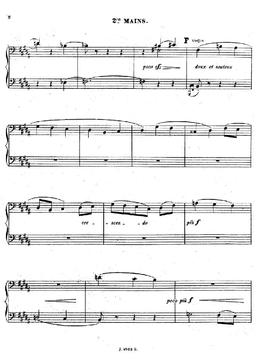 Symphony on a French Mountain Air Op.25（法国山歌交响曲·双钢琴·Ⅰ）
