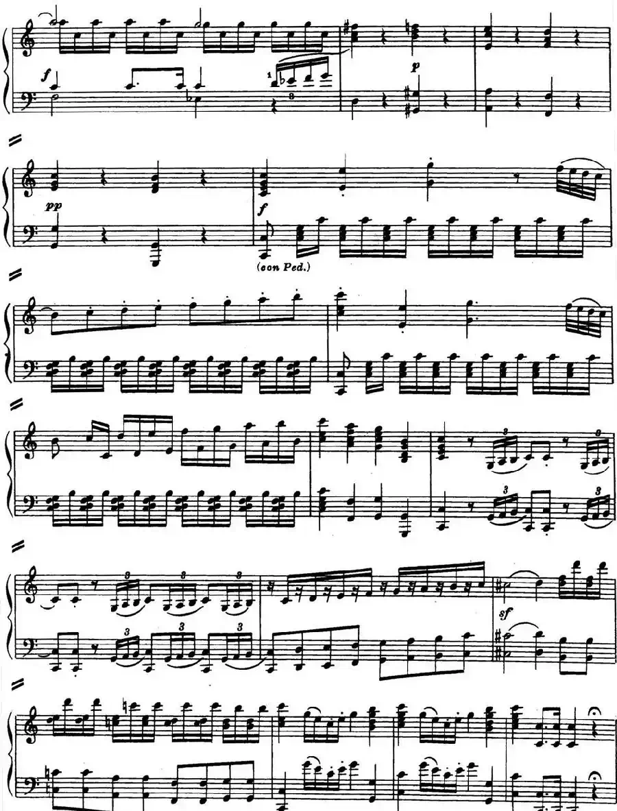 二十八部钢琴协奏曲 No.13（P1-15）