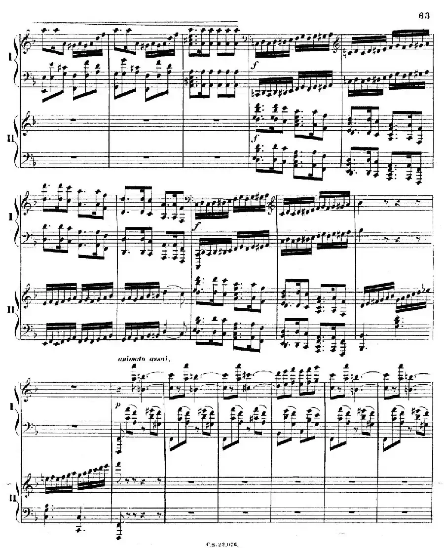 Piano Concerto No.2 in F Major Op.35（F大调第二钢琴协奏曲·Ⅱ·双钢琴）