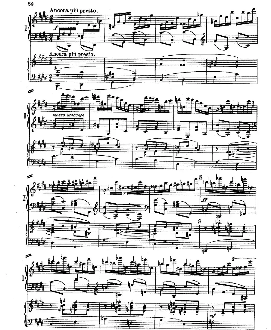 Piano Concerto in E Major Op.59（E大调钢琴协奏曲·双钢琴·第三乐章）