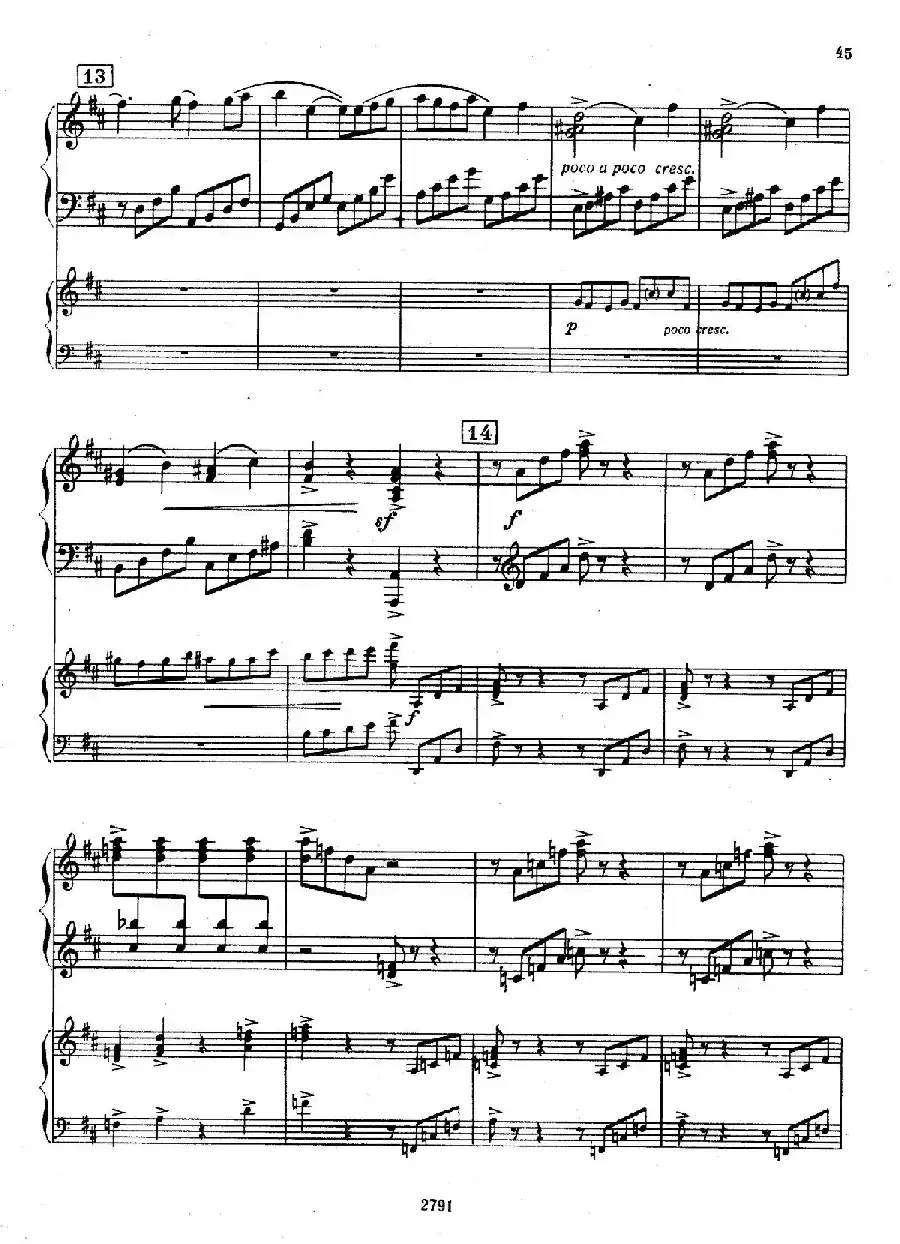 Piano Concerto No.3 in D major, Youth Op.50 - 2 pianos（D大调第三钢琴协奏曲“为青少年而作”Op.50·双钢琴）