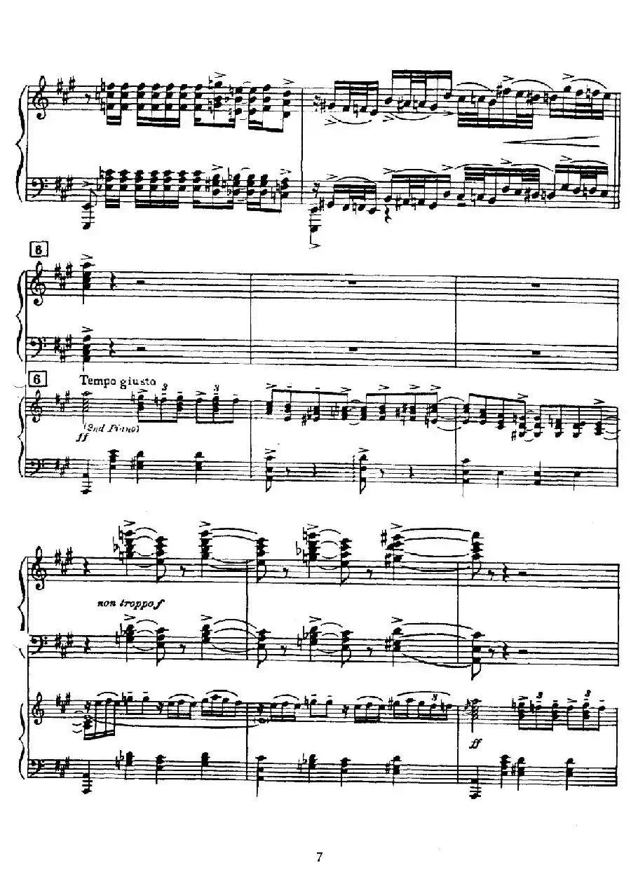 Rhapsody in Blue（蓝色狂想曲）（双钢琴）