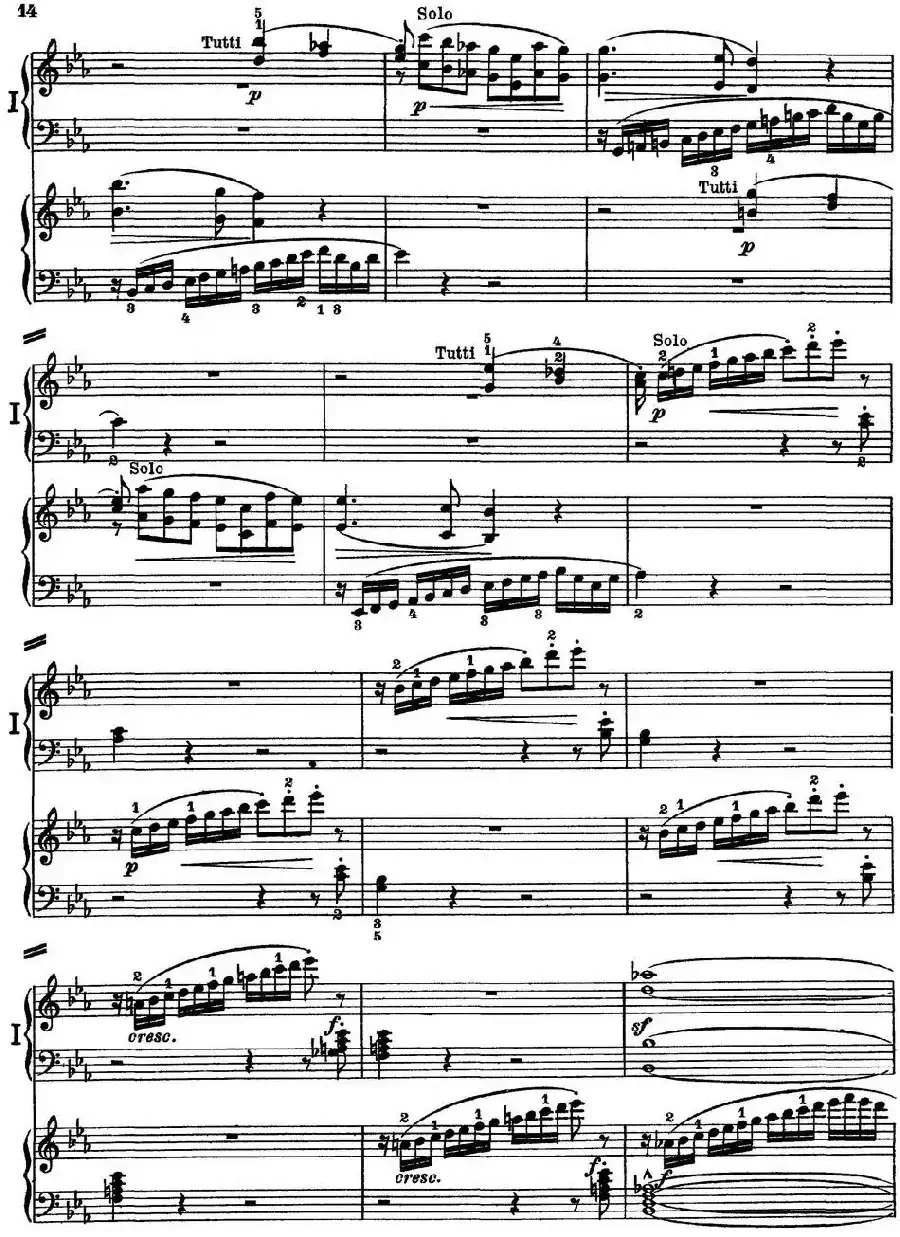 二十八部钢琴协奏曲 No.10（P1-15）
