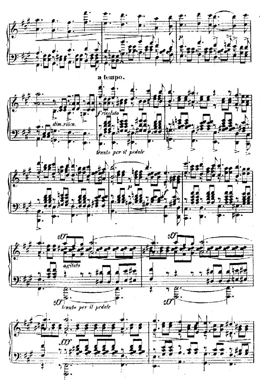 Douze Etudes de Salon Op.5（12首沙龙练习曲·5）
