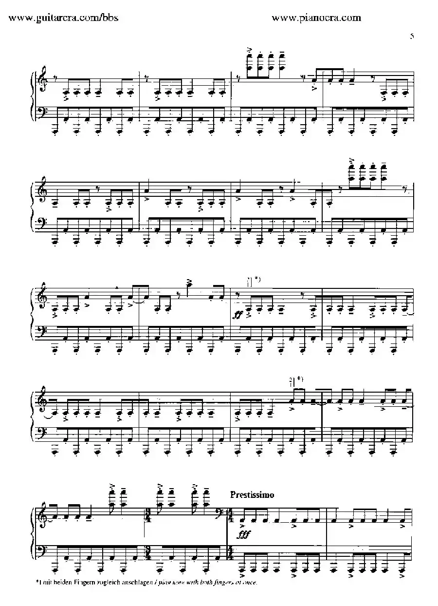 Musica Ricercata（音乐习作·1）