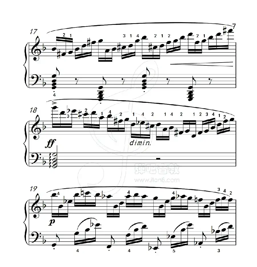 练习曲 41(克拉莫钢琴练习曲60首)