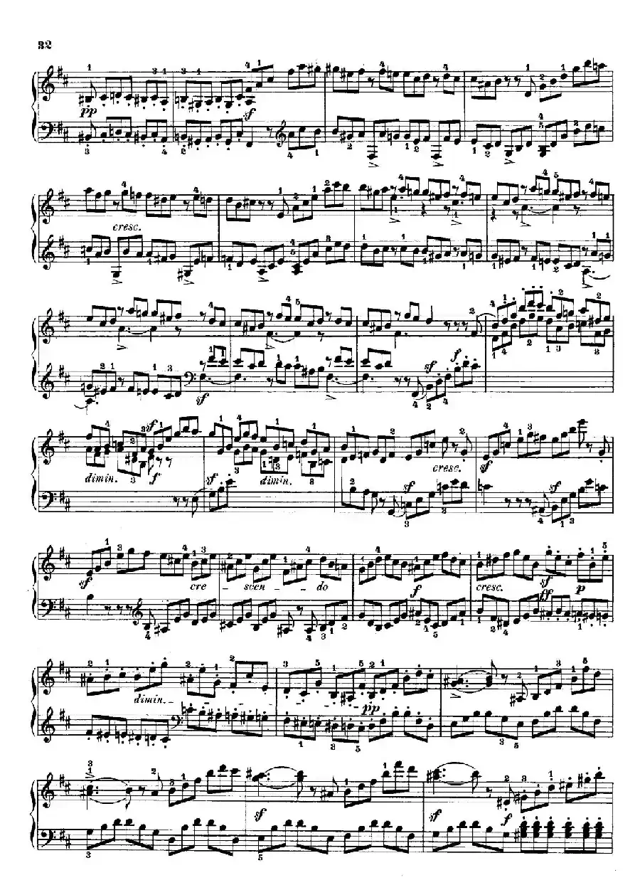 6 Preludes and Fugues Op.35（6首前奏曲与赋格·3）