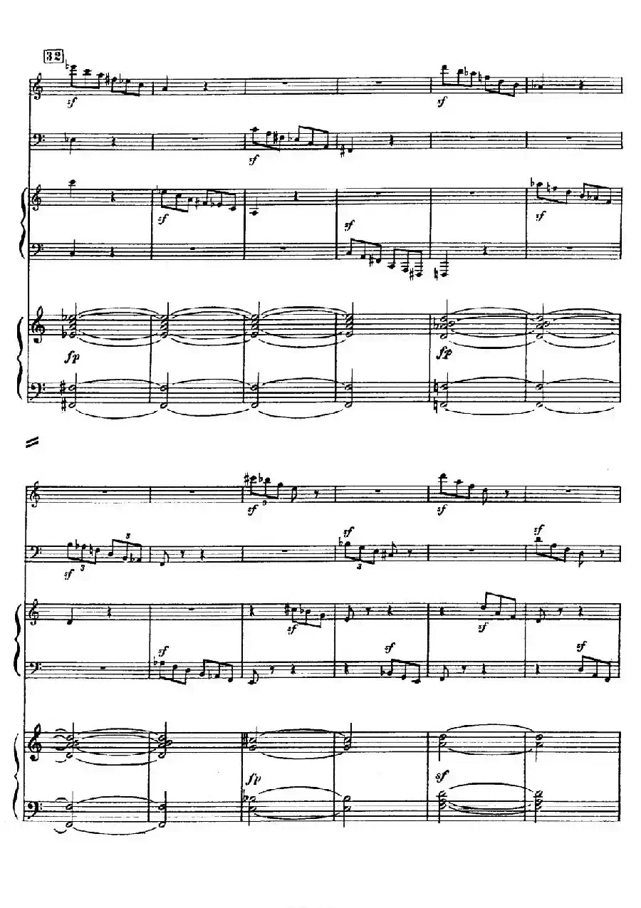 Triple Concerto in C Major Op.56（C大调三重协奏曲·双钢琴·Ⅲ）