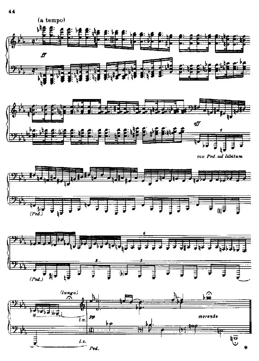 24 Preludes and Fugues Part.2 Op.45（24首前奏曲与赋格·第二部分·20）