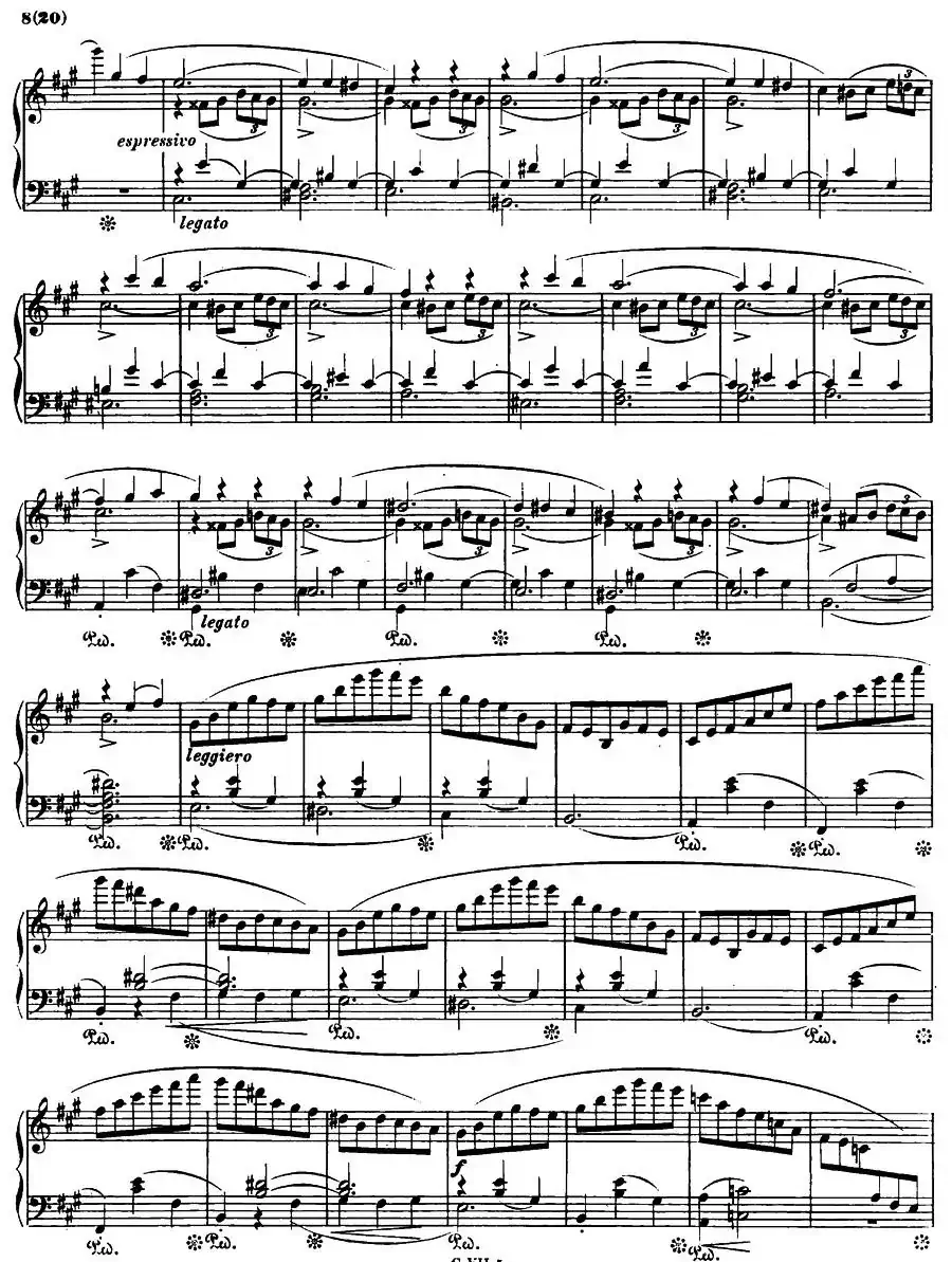 降b小调钢琴谐谑曲Op.31（第二号）