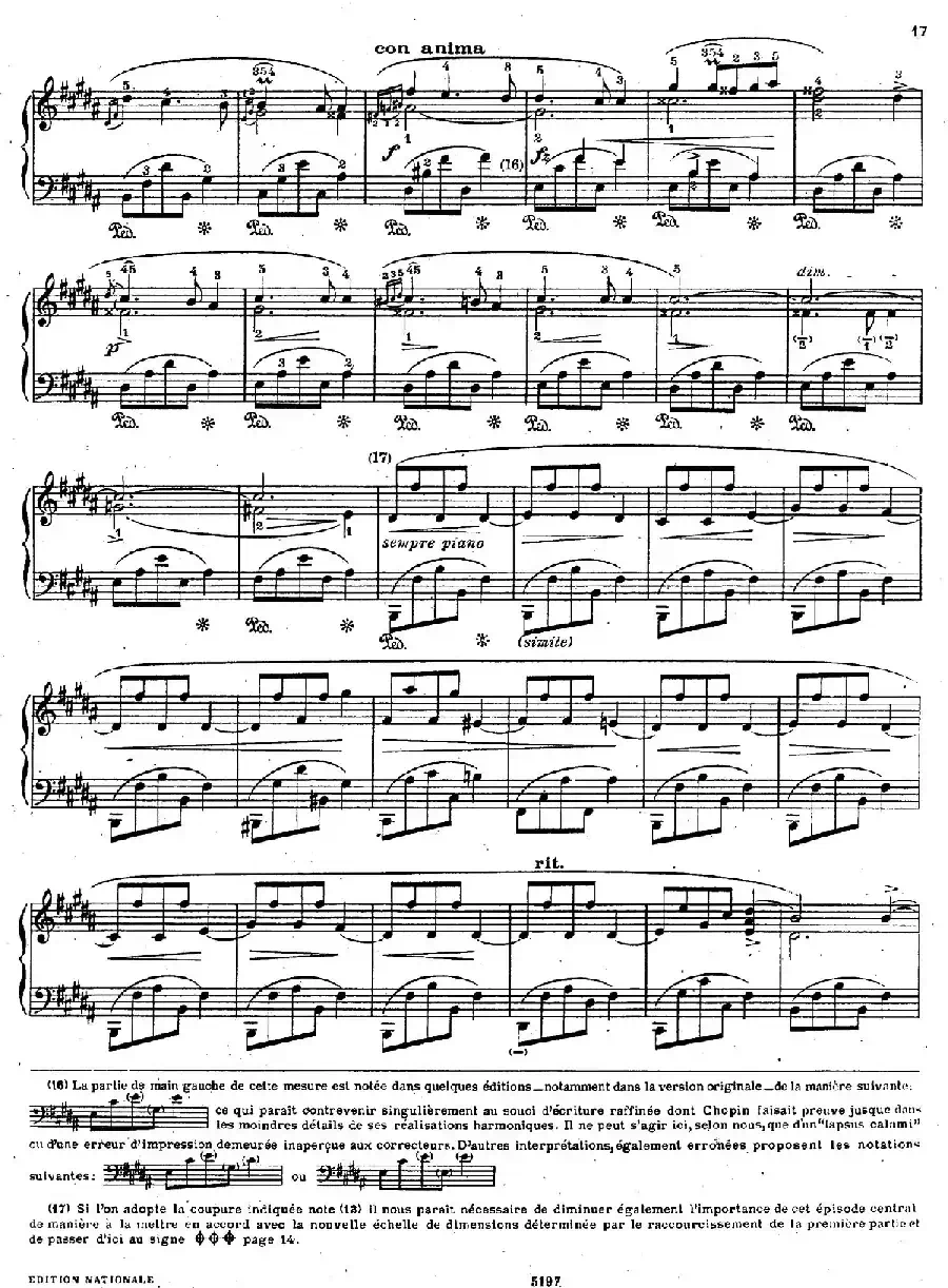 Scherzo No.1 in b Minor Op.20（b小调第一谐谑曲）
