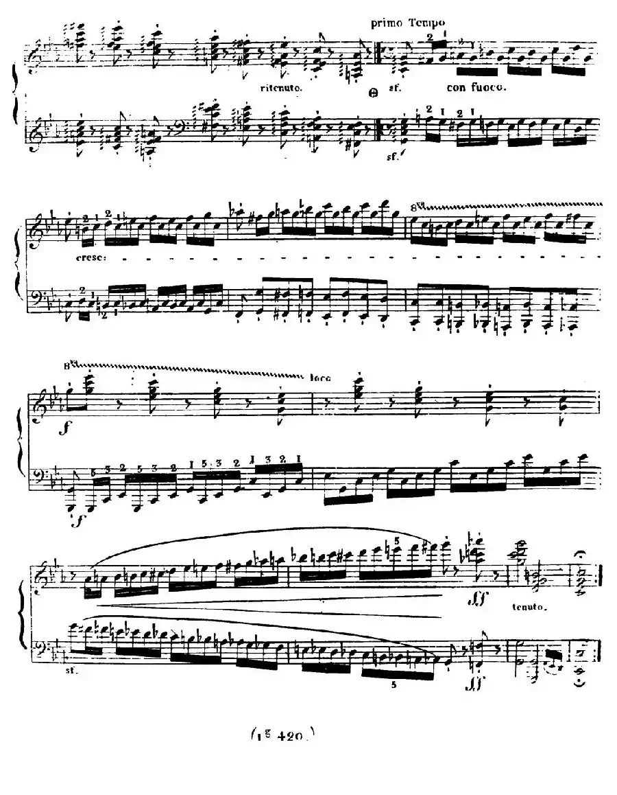 24 Exercices et Preludes Op.21（24首前奏练习曲·4）