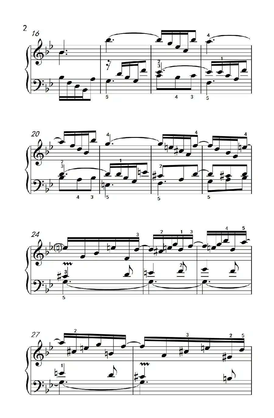 第七级1.三部创意曲 No.11(中央音乐学院 钢琴(业余)考级教程 7-9级)