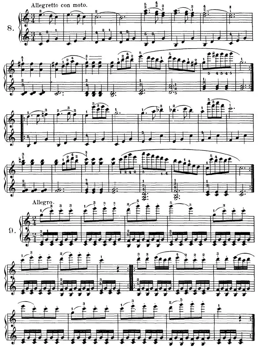 Czerny - 100 Progressive Studies Op.139 （1—21）