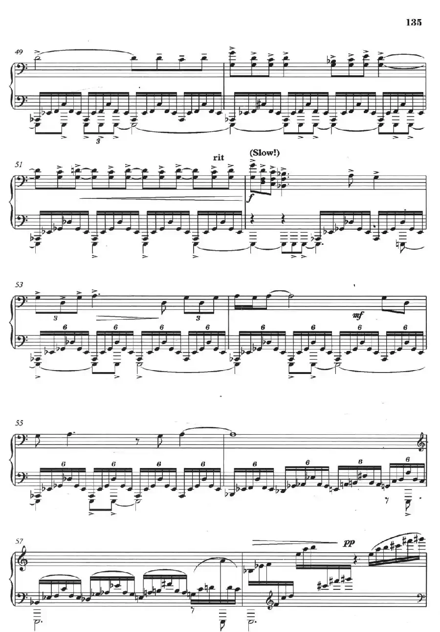钢琴组曲《晋风》3、慢板：荒墓（Chinese Rhapsody No.2）