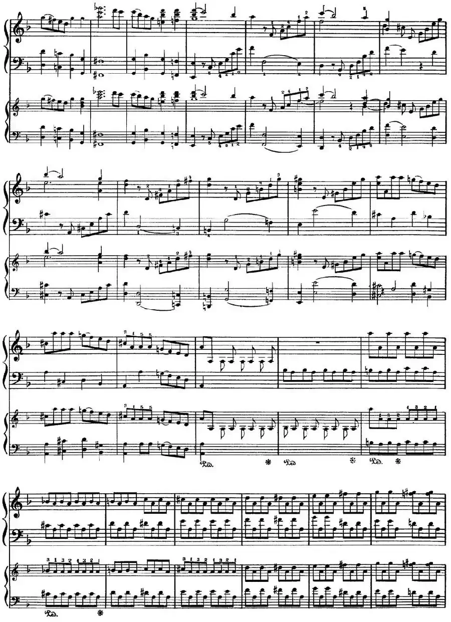 二十八部钢琴协奏曲 No.20（P31-45）
