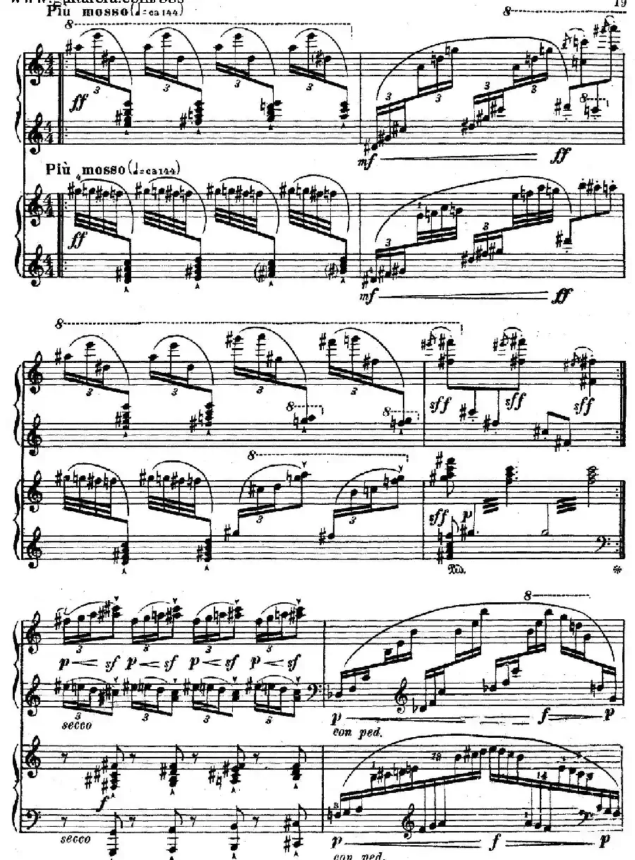 Variation on a Theme by Paganini（帕格尼尼主题变奏曲·双钢琴）