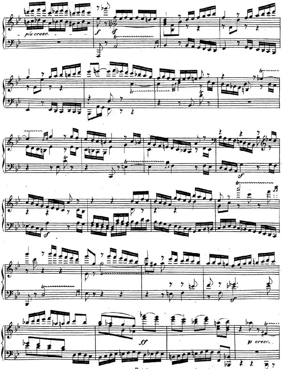 贝多芬钢琴奏鸣曲29 钢琴（锥子键琴）降B大调 Op.106 B-flat major