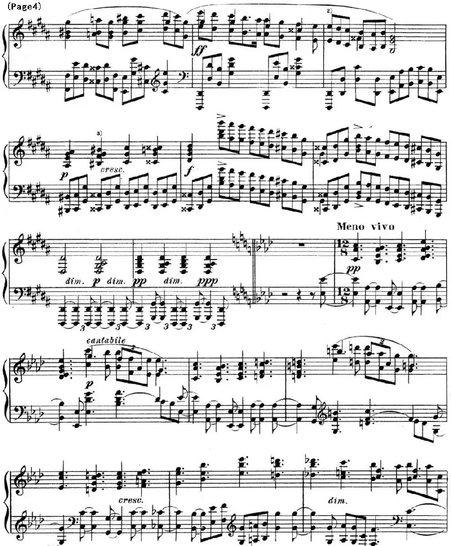 斯克里亚宾 钢琴练习曲 Op.8 No.9 Alexander Scriabin Etudes