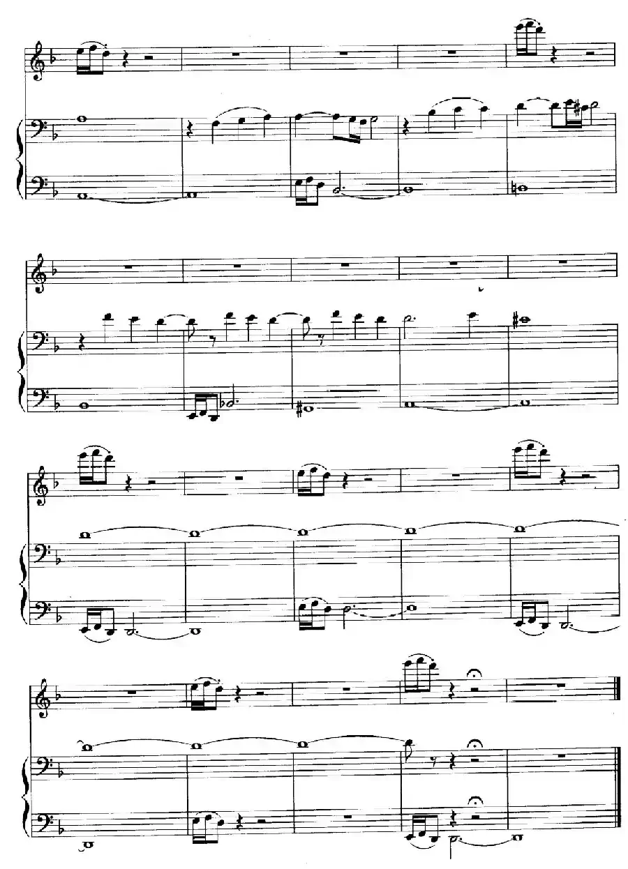 电影配乐大师莫瑞康最佳20首钢琴谱（Best of Ennio Morricone·10）