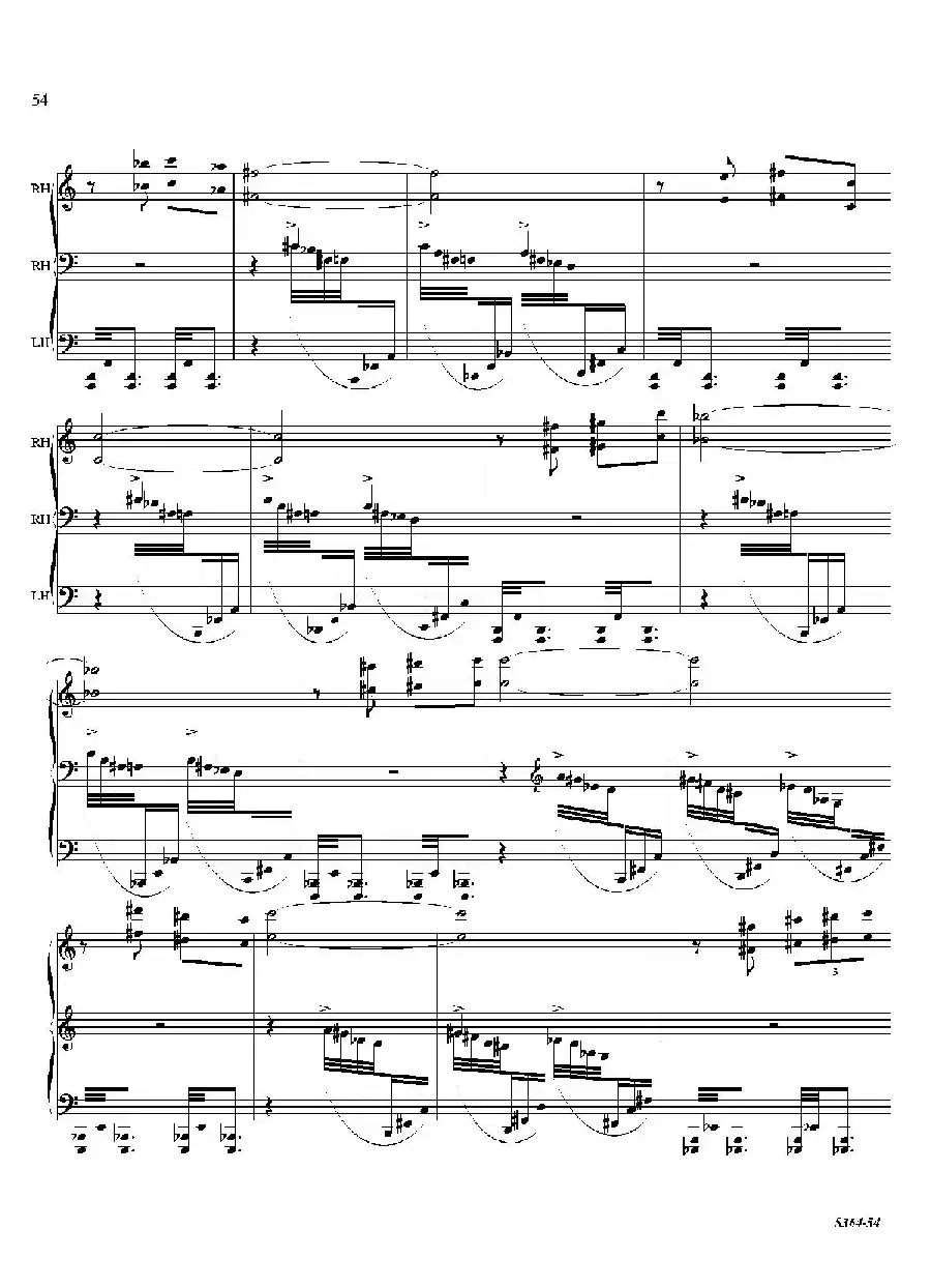 Piano Sonata No.8（第八钢琴奏鸣曲）（3）