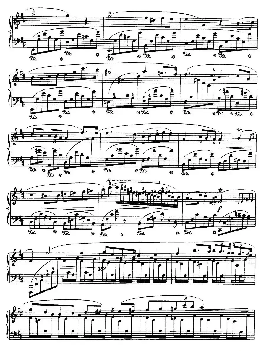 Piano Sonata No.3 in b Minor Op.58（b小调第三钢琴奏鸣曲·第一乐章）