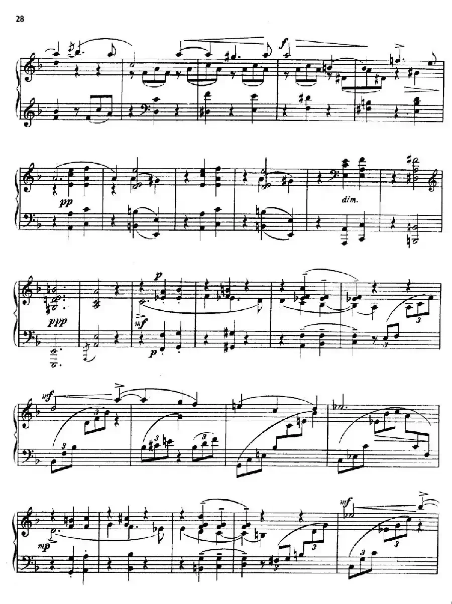 24 Characteristic Pieces Op.36（24首性格小品·6）