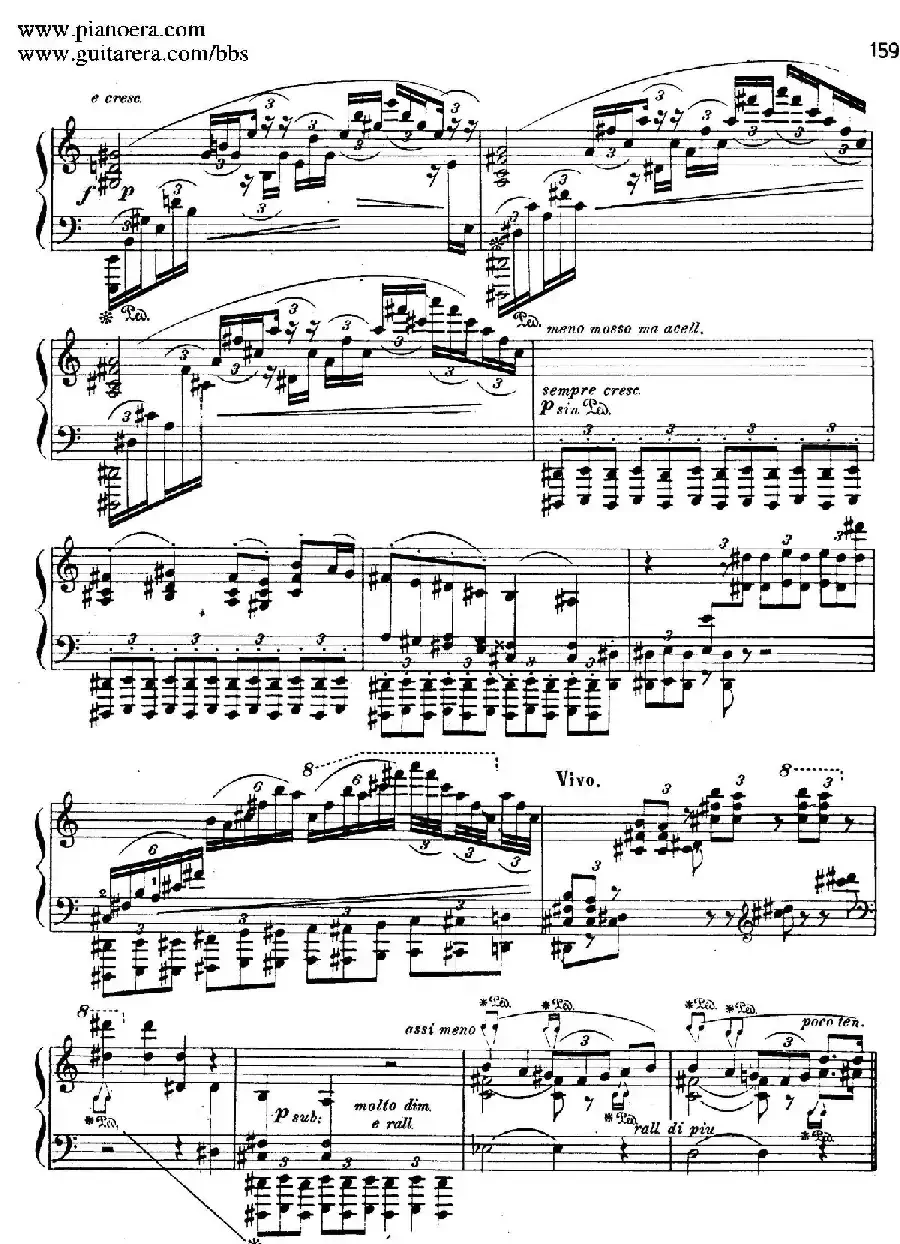 Allegro de Concierto（升C大调音乐会快板）