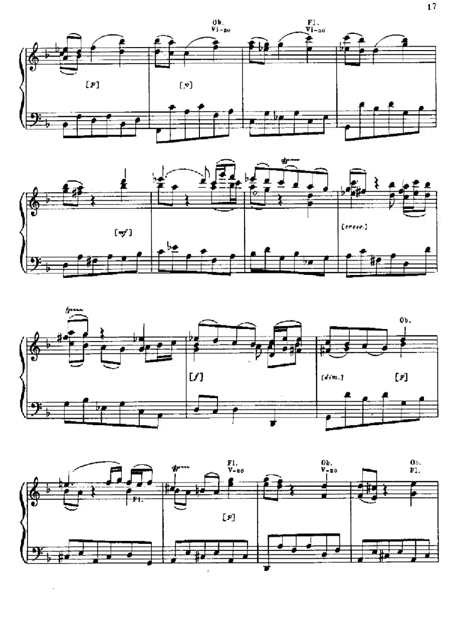 Brandenburg Concerto No.2 in F Major BWV.1047（F大调第二勃兰登堡协奏曲·钢琴独奏版）