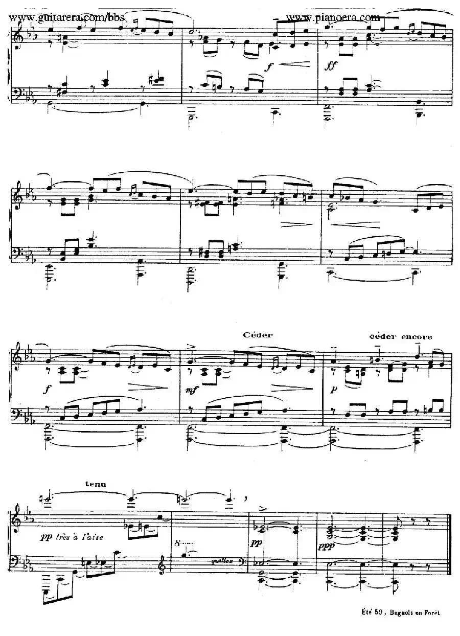 15 Improvisations（15首即兴曲·XV）