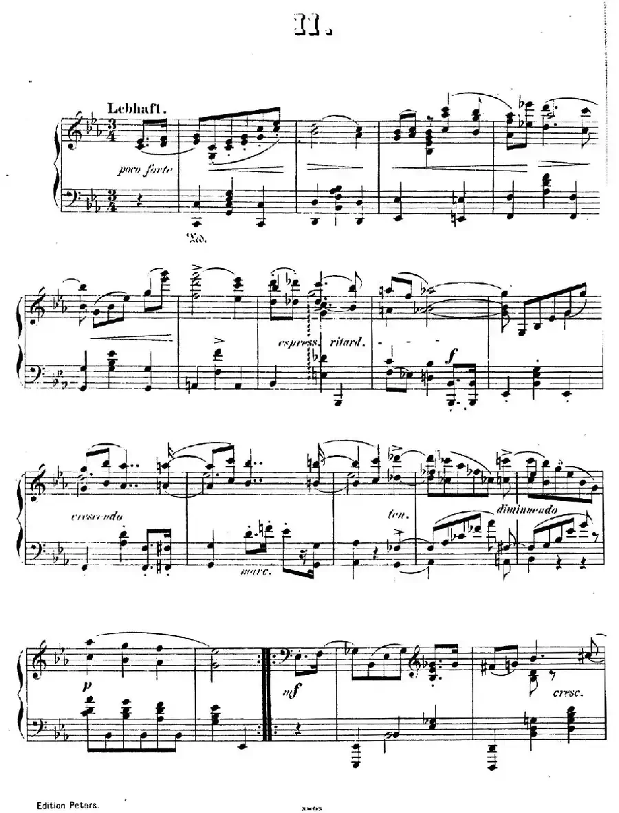 Waltzes Op.23（圆舞曲集·2、c小调）