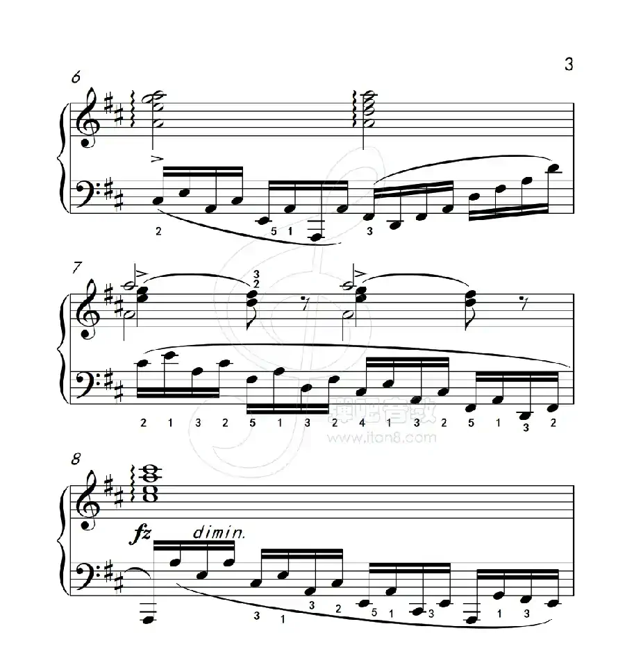 练习曲 20（克拉莫钢琴练习曲60首）