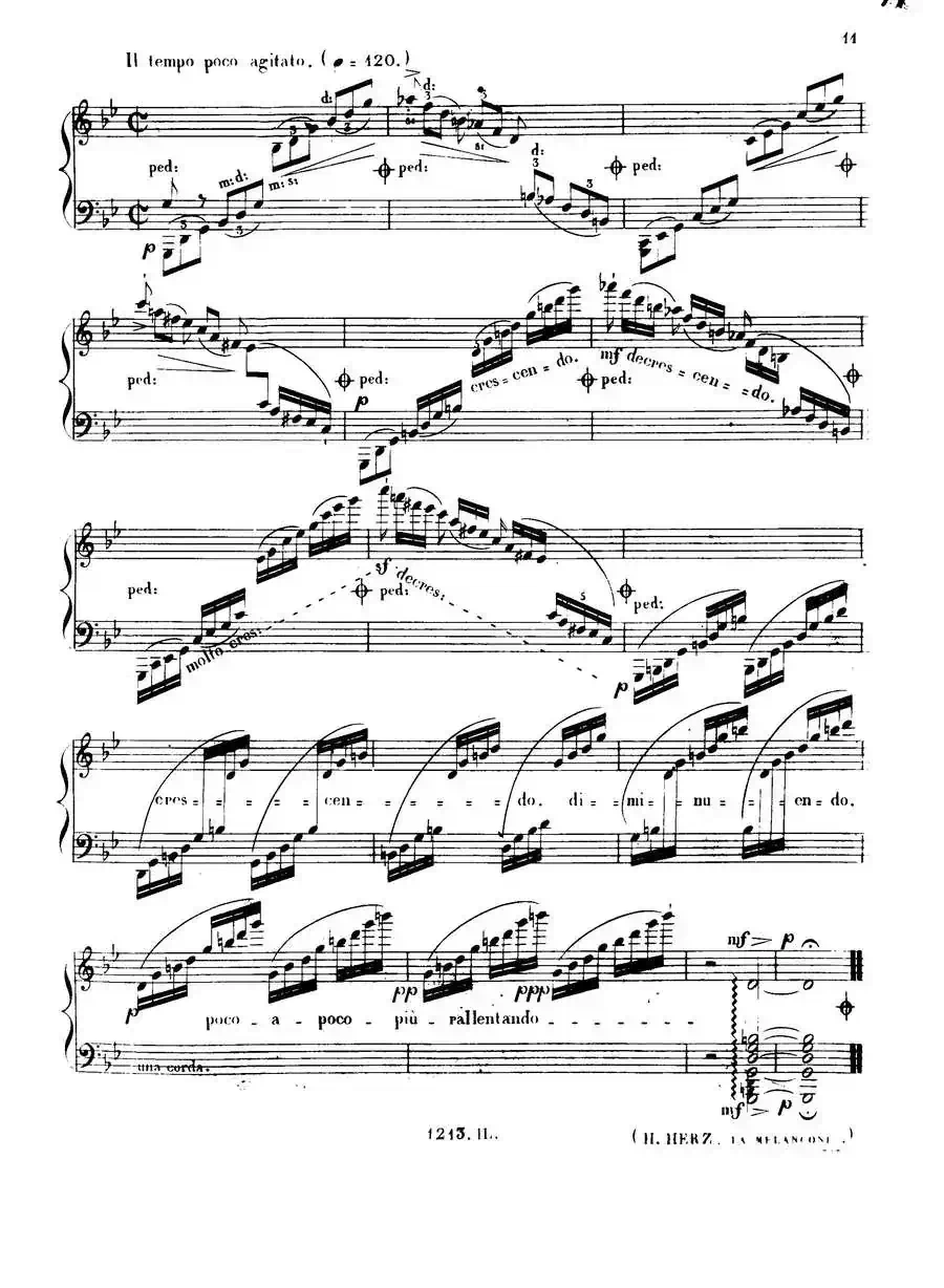 3 Nocturnes Caractéristiques Op·45（3首个性夜曲·2）