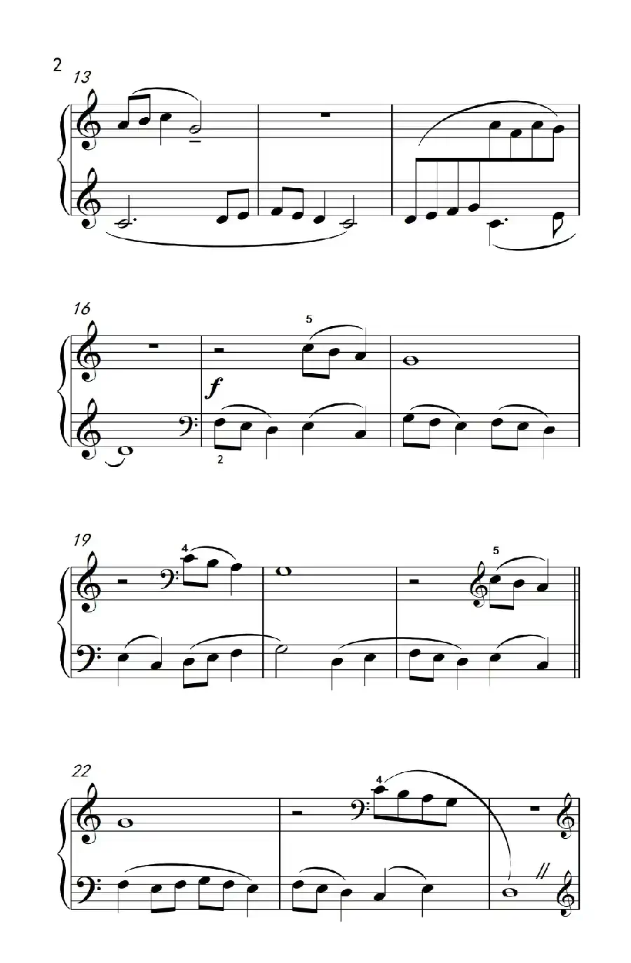 特兰西瓦尼亚风格（巴托克 小宇宙 钢琴教程 2）