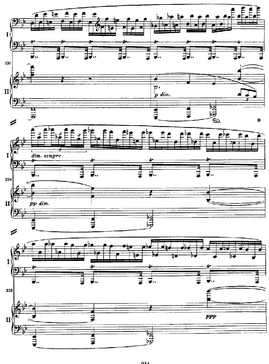 降B大调第二钢琴协奏曲 （P31——40）