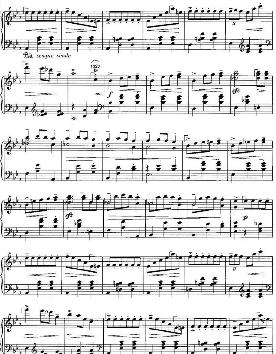 不可不弹的世界钢琴名曲：辉煌的大圆舞曲