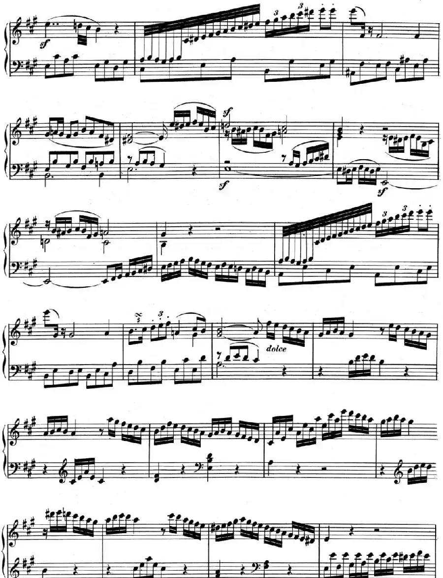 贝多芬钢琴奏鸣曲02 A大调 Op.2 No.2 A major