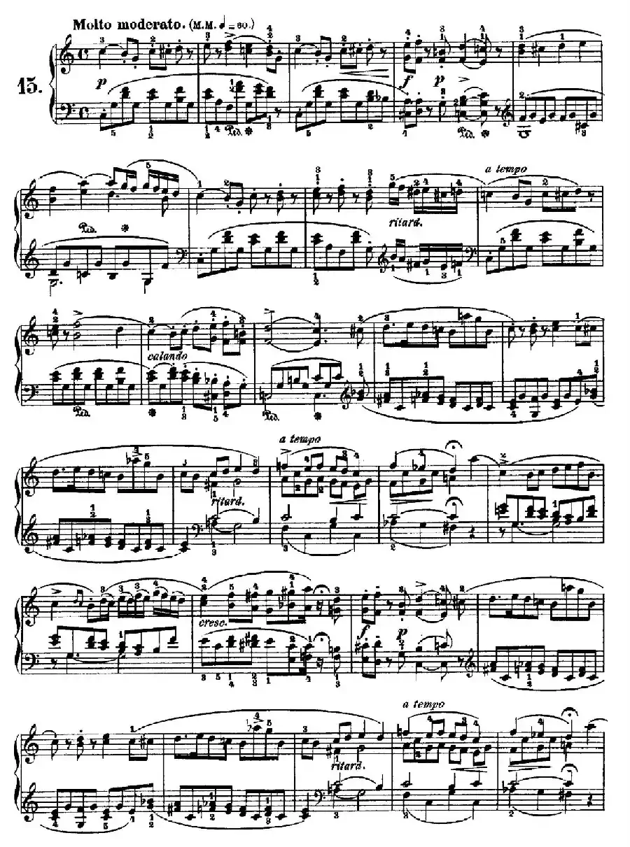 Nocturne No.15 in C Major（C大调第十五号夜曲）