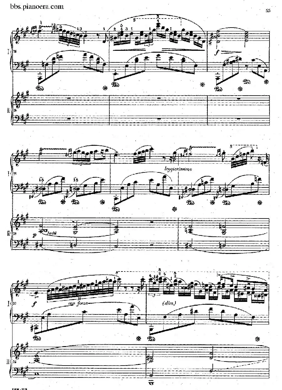 Grand Fantasy on Polish Airs Op.13（华丽的波兰民歌幻想曲·双钢琴版）